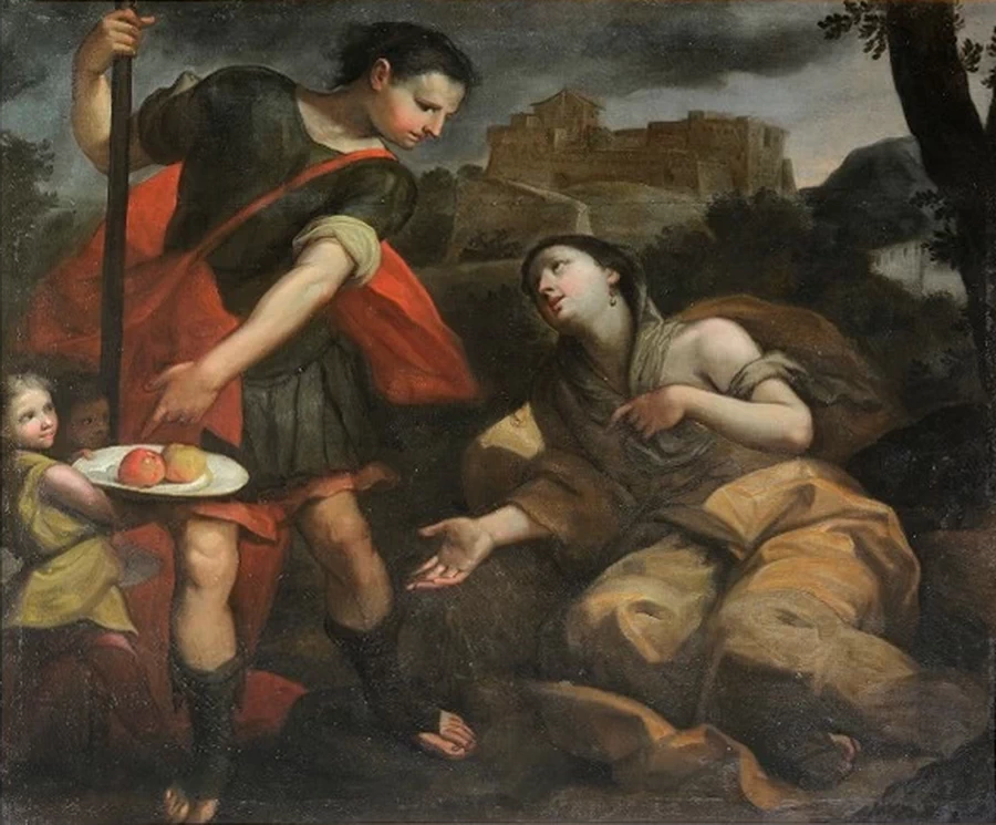 Giovanni Anastasi - Davide e Abigail, Pinacoteca Diocesana (Senigallia)